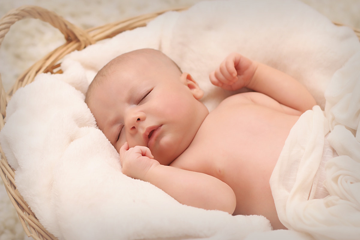 healthy baby resulting from successful preimplantation genetic testing