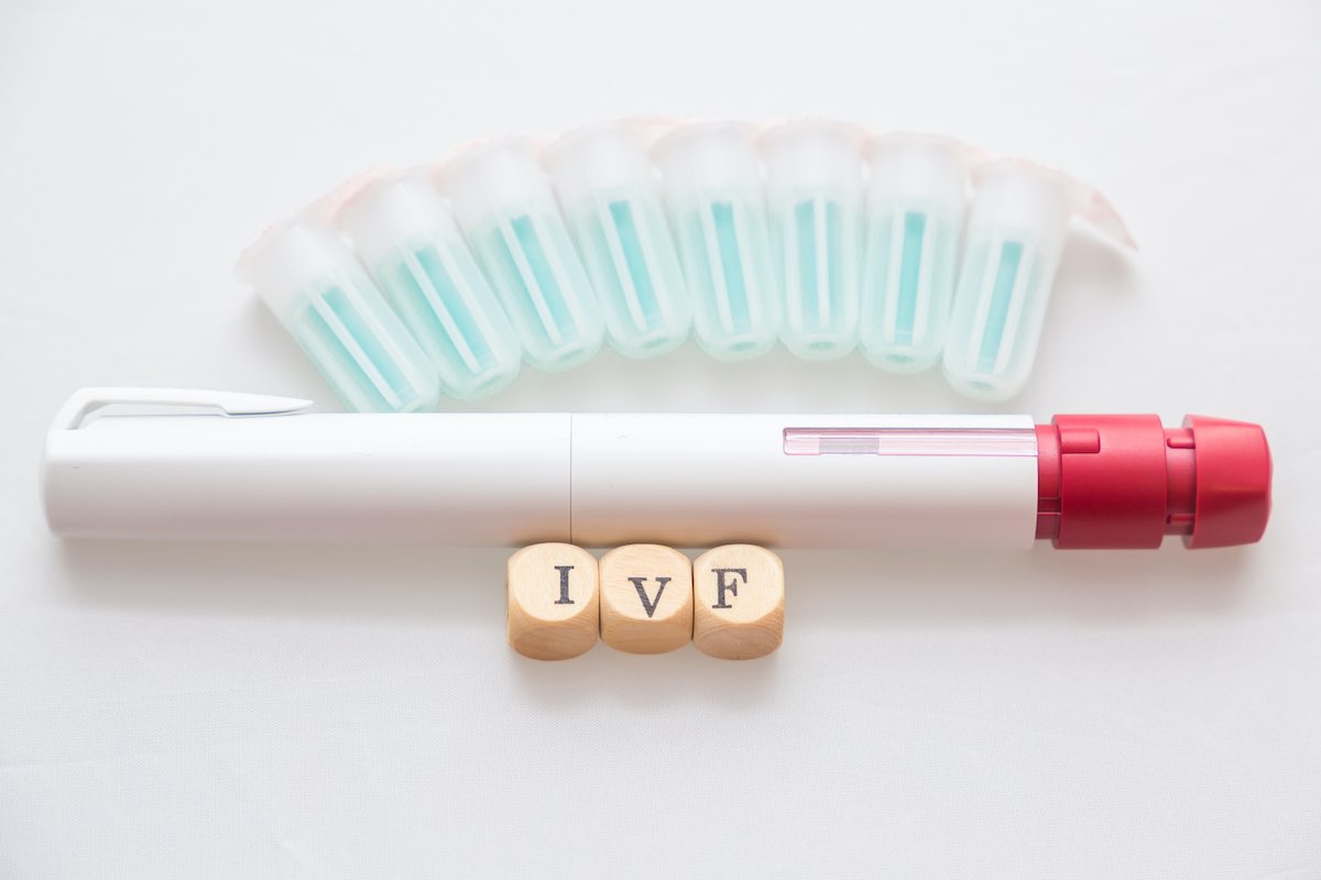 Vials used in the North Houston IVF process 